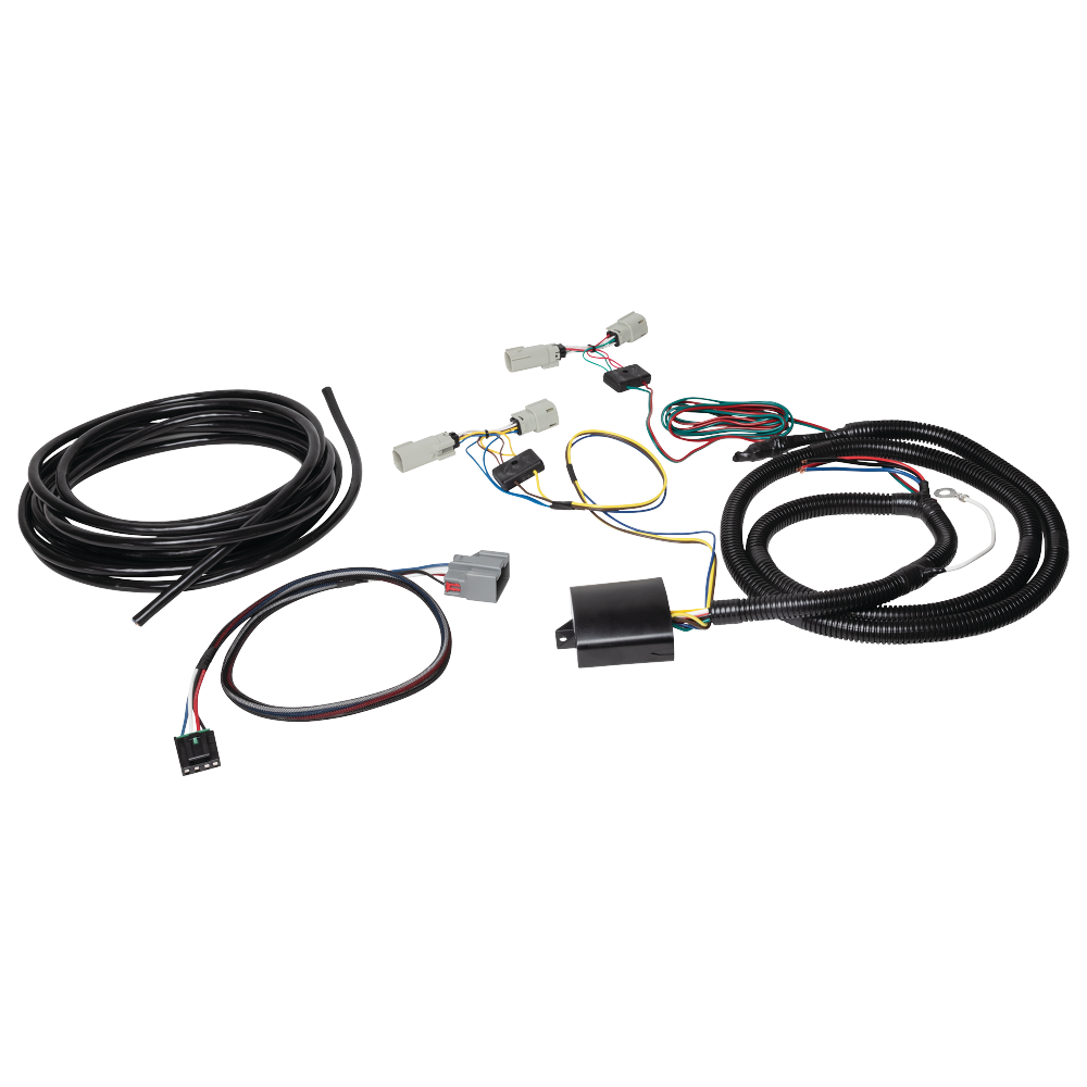 For 2021-2024 Ford Bronco 7-Way RV Wiring + Tekonsha Primus IQ Brake Control + Plug & Play BC Adapter (For w/LED Taillights Models) By Tekonsha
