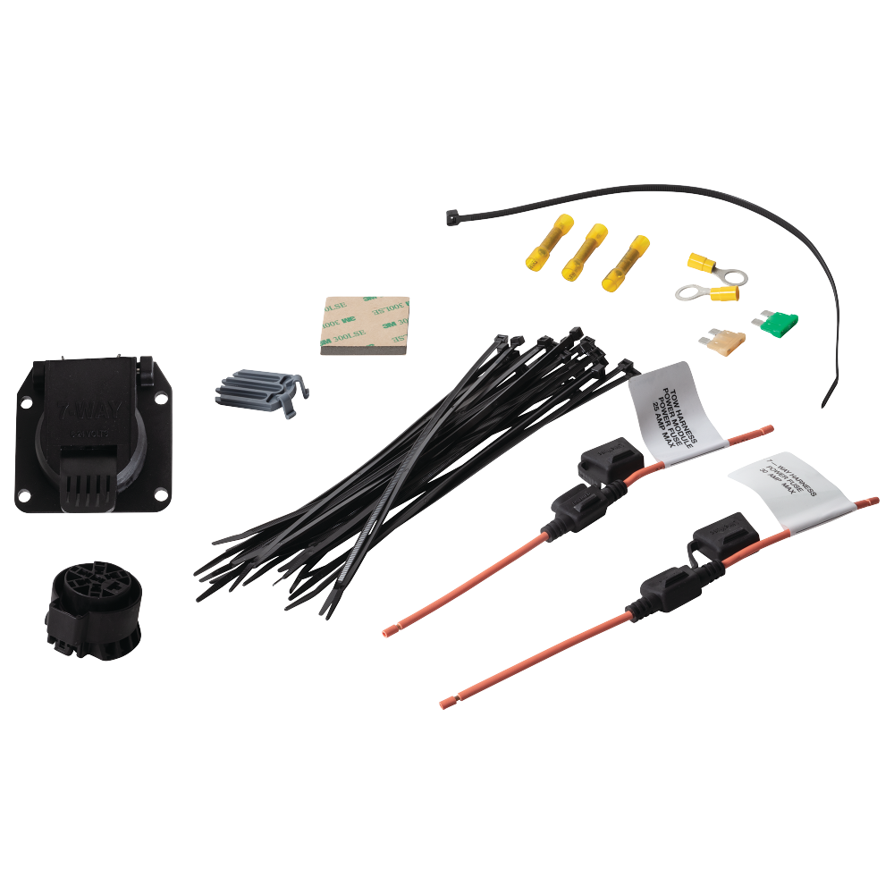 For 2021-2024 Ford Bronco 7-Way RV Wiring + Tekonsha Primus IQ Brake Control + Plug & Play BC Adapter (For w/LED Taillights Models) By Tekonsha