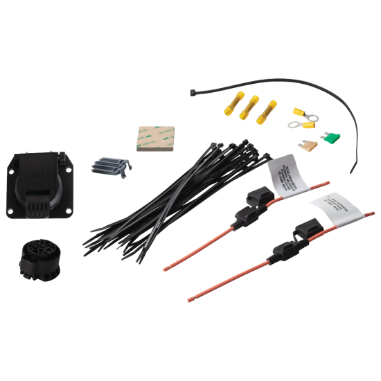 For 2021-2024 Ford Bronco 7-Way RV Wiring kit by: Tekonsha For 2021-2024 Ford Bronco 7-Way RV Wiring + Tekonsha Primus IQ Brake Control + Plug & Play BC Adapter (For w/LED Taillights Models) By Tekonsha