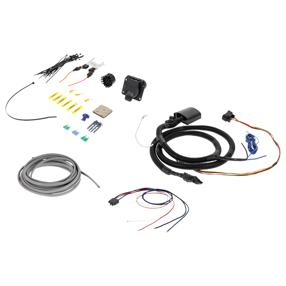 For 2019-2023 Hyundai Santa Fe 7-Way RV Wiring kit by: Tekonsha For 2019-2023 Hyundai Santa Fe 7-Way RV Wiring + Pro Series Pilot Brake Control By Tekonsha