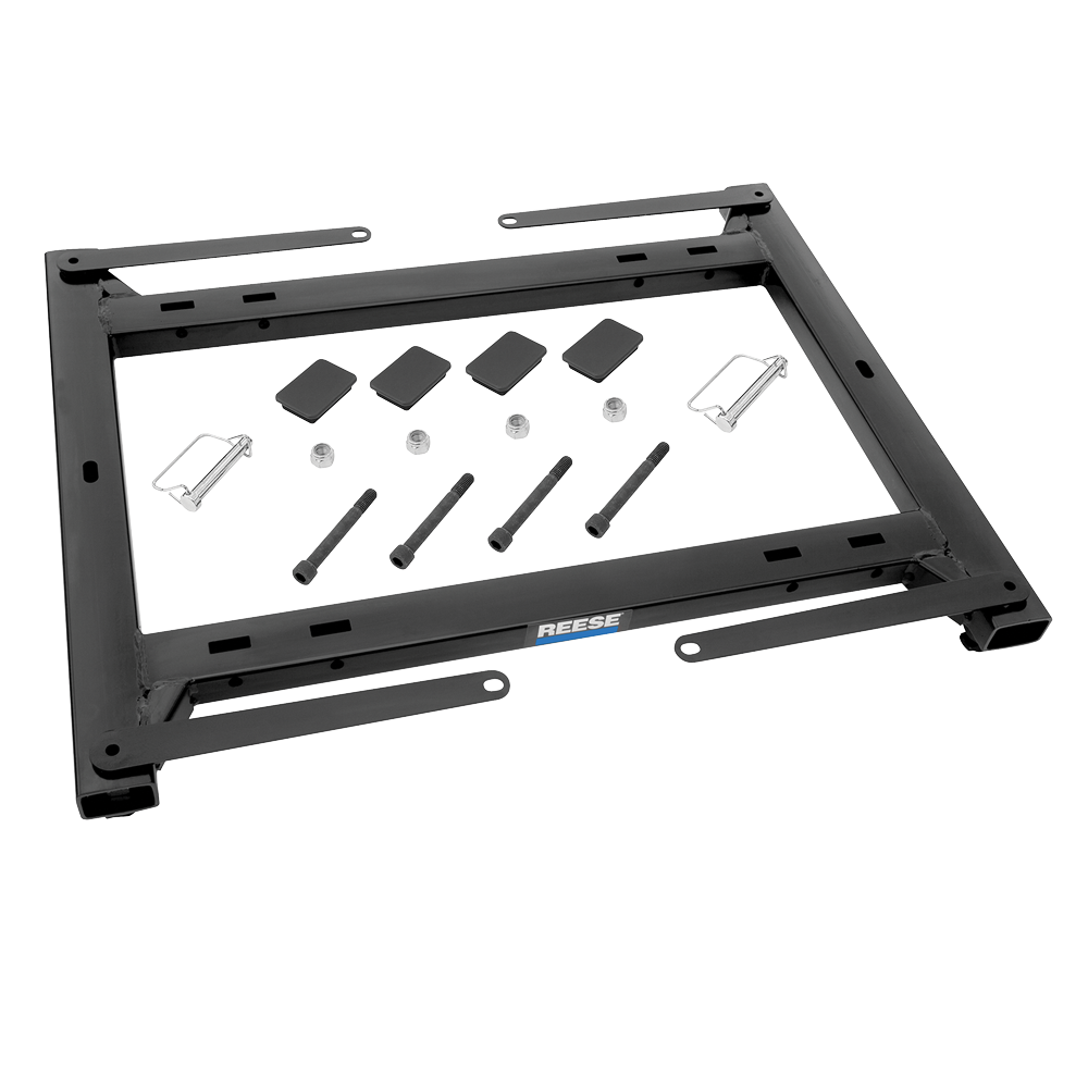 For 2013-2014 RAM 3500 Adapter for Converting Factory Puck System or Reese Elite System to Industry Standard Base Rail Kit (For w/Factory or Reese Elite Puck System Models) By Reese For 2013-2014 RAM 3500 Adapter for Converting Factory Puck System or Reese Elite System to Industry Standard Base Rail Kit (For w/Factory or Reese Elite Puck System Models) By Reese