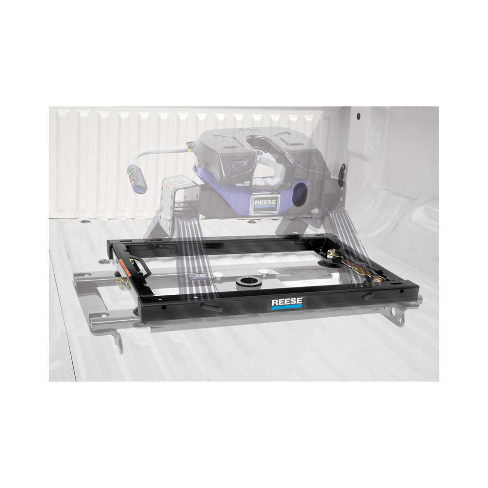 For 2011-2024 Ford F-250 Super Duty Adapter for Converting Factory Puck System or Reese Elite System to Industry Standard Base Rail Kit (For w/Factory or Reese Elite Puck System Models) By Reese For 2011-2024 Ford F-250 Super Duty Adapter for Converting Factory Puck System or Reese Elite System to Industry Standard Base Rail Kit (For w/Factory or Reese Elite Puck System Models) By Reese