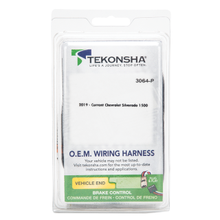 For 2019-2024 Chevy Silverado 1500 7-Way RV Wiring kit by: Tekonsha For 2019-2024 Chevrolet Silverado 1500 7-Way RV Wiring + Tekonsha Prodigy P2 Brake Control + Plug & Play BC Adapter By Tekonsha
