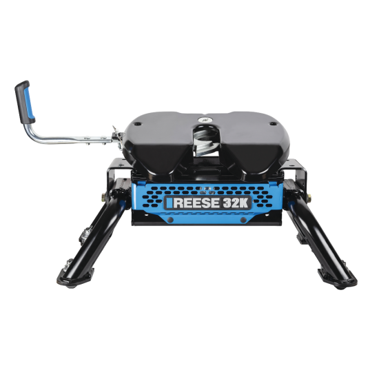 For 2011-2024 Ford F-350 Super Duty M5 Fifth Wheel Hitch + In-Bed Wiring 32K Talon Jaw Complete System For Models w/ Factory Puck System (For w/Factory or Reese Elite Puck System Models) By Reese For 2011-2024 Ford F-350 Super Duty M5 Fifth Wheel Hitch + In-Bed Wiring 32K Talon Jaw Complete System For Models w/ Factory Puck System (For w/Factory or Reese Elite Puck System Models) By Reese