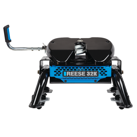 For 2020-2024 Chevrolet Silverado 3500 HD M5 Fifth Wheel Hitch 32K Talon Jaw Complete System For Models w/ Factory Puck System + King Pin Lock (For w/Factory or Reese Elite Puck System Models) By Reese For 2020-2024 Chevrolet Silverado 3500 HD M5 Fifth Wheel Hitch 32K Talon Jaw Complete System For Models w/ Factory Puck System + King Pin Lock (For w/Factory or Reese Elite Puck System Models) By Reese