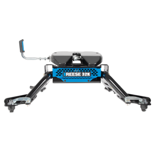 For 2015-2024 RAM 2500 M5 Fifth Wheel Hitch + In-Bed Wiring 32K Talon Jaw Complete System For Models w/ Factory Puck System (For w/Factory or Reese Elite Puck System Models) By Reese For 2015-2024 RAM 2500 M5 Fifth Wheel Hitch + In-Bed Wiring 32K Talon Jaw Complete System For Models w/ Factory Puck System (For w/Factory or Reese Elite Puck System Models) By Reese