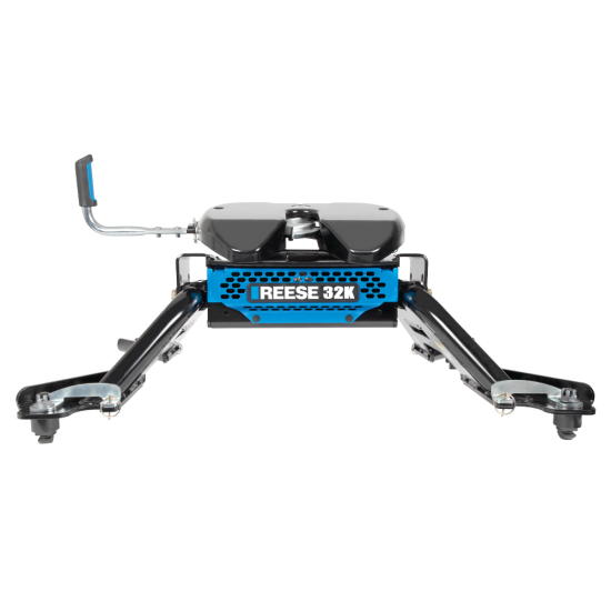 For 2015-2024 RAM 3500 M5 Fifth Wheel Hitch + In-Bed Wiring 32K Talon Jaw Complete System For Models w/ Factory Puck System (For w/Factory or Reese Elite Puck System Models) By Reese For 2015-2024 RAM 3500 M5 Fifth Wheel Hitch + In-Bed Wiring 32K Talon Jaw Complete System For Models w/ Factory Puck System (For w/Factory or Reese Elite Puck System Models) By Reese