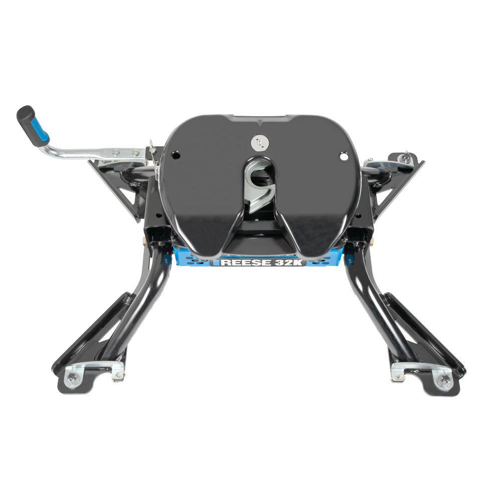 For 2015-2024 RAM 3500 M5 Fifth Wheel Hitch + In-Bed Wiring 32K Talon Jaw Complete System For Models w/ Factory Puck System (For w/Factory or Reese Elite Puck System Models) By Reese For 2015-2024 RAM 3500 M5 Fifth Wheel Hitch + In-Bed Wiring 32K Talon Jaw Complete System For Models w/ Factory Puck System (For w/Factory or Reese Elite Puck System Models) By Reese