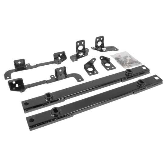 For 2015-2023 Ford F-150 Custom Reese Max Duty Underbed Rail Kit Power Puck System + 14K Fifth Wheel + King Pin Lock (For All Styles, w/o Factory Puck System Models) By Reese For 2015-2023 Ford F-150 Custom Reese Max Duty Underbed Rail Kit Power Puck System + 14K Fifth Wheel + King Pin Lock (For All Styles, w/o Factory Puck System Models) By Reese