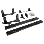 For 2020-2024 Chevrolet Silverado 1500 Custom Reese Max Duty Underbed Rail Kit Power Puck System + 14K Fifth Wheel (For All Styles, w/o Factory Puck System Models) By Reese