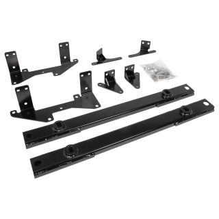 For 2020-2024 Chevrolet Silverado 1500 Custom Reese Max Duty Underbed Rail Kit Power Puck System (For All Styles, w/o Factory Puck System Models) By Reese For 2020-2024 Chevrolet Silverado 1500 Custom Reese Max Duty Underbed Rail Kit Power Puck System (For All Styles, w/o Factory Puck System Models) By Reese