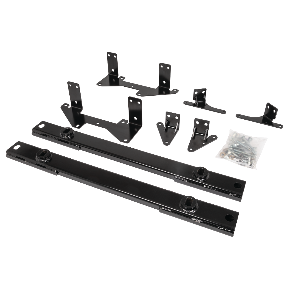 For 2020-2024 Chevrolet Silverado 1500 Custom Reese Max Duty Underbed Rail Kit Power Puck System (For All Styles, w/o Factory Puck System Models) By Reese For 2020-2024 Chevrolet Silverado 1500 Custom Reese Max Duty Underbed Rail Kit Power Puck System (For All Styles, w/o Factory Puck System Models) By Reese
