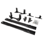 For 2020-2024 Chevrolet Silverado 1500 Custom Reese Max Duty Underbed Rail Kit Power Puck System + 14K Fifth Wheel (For All Styles, w/o Factory Puck System Models) By Reese