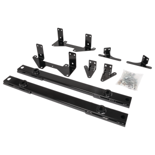 For 2020-2024 Chevrolet Silverado 1500 Custom Reese Max Duty Underbed Rail Kit Power Puck System (For All Styles, w/o Factory Puck System Models) By Reese For 2020-2024 Chevrolet Silverado 1500 Custom Reese Max Duty Underbed Rail Kit Power Puck System (For All Styles, w/o Factory Puck System Models) By Reese