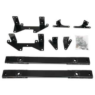 For 2020-2024 Chevrolet Silverado 1500 Custom Reese Max Duty Underbed Rail Kit Power Puck System (For All Styles, w/o Factory Puck System Models) By Reese For 2020-2024 Chevrolet Silverado 1500 Custom Reese Max Duty Underbed Rail Kit Power Puck System (For All Styles, w/o Factory Puck System Models) By Reese