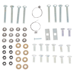 For 2020-2024 Chevrolet Silverado 1500 Custom Reese Max Duty Underbed Rail Kit Power Puck System + 14K Fifth Wheel (For All Styles, w/o Factory Puck System Models) By Reese