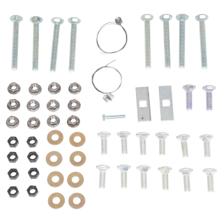 For 2020-2024 Chevrolet Silverado 1500 Custom Reese Max Duty Underbed Rail Kit Power Puck System (For All Styles, w/o Factory Puck System Models) By Reese For 2020-2024 Chevrolet Silverado 1500 Custom Reese Max Duty Underbed Rail Kit Power Puck System (For All Styles, w/o Factory Puck System Models) By Reese