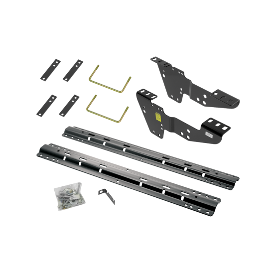 For 2014-2018 GMC Sierra 1500 Custom Industry Standard Above Bed Rail Kit + 16K Fifth Wheel + Square Slider (For 6-1/2' or Shorter Bed, w/o Factory Puck System, Does Not Fit MagneRide Magnetic Ride Suspension Models) By Reese For 2014-2018 GMC Sierra 1500 Custom Industry Standard Above Bed Rail Kit + 16K Fifth Wheel + Square Slider (For 6-1/2' or Shorter Bed, w/o Factory Puck System, Does Not Fit MagneRide Magnetic Ride Suspension Models) By Reese