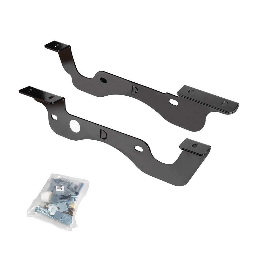 For 2017-2022 Ford F-250 Super Duty Gooseneck Fifth Wheel Underbed Custom Fit Brackets For Standard Rails (For 6-1/2' and 8 foot Bed, Except Dual Rear Wheel or Cab & Chassis, w/o Factory Puck System Models) By Reese For 2017-2022 Ford F-250 Super Duty Gooseneck Fifth Wheel Underbed Custom Fit Brackets For Standard Rails (For 6-1/2' and 8 foot Bed, Except Dual Rear Wheel or Cab & Chassis, w/o Factory Puck System Models) By Reese