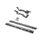 For 2017-2022 Ford F-250 Super Duty Custom Industry Standard Above Bed Rail Kit + 25K Reese Gooseneck Hitch + In-Bed Wiring (For 6-1/2' and 8 foot Bed, Except Dual Rear Wheel or Cab & Chassis, w/o Factory Puck System Models) By Reese