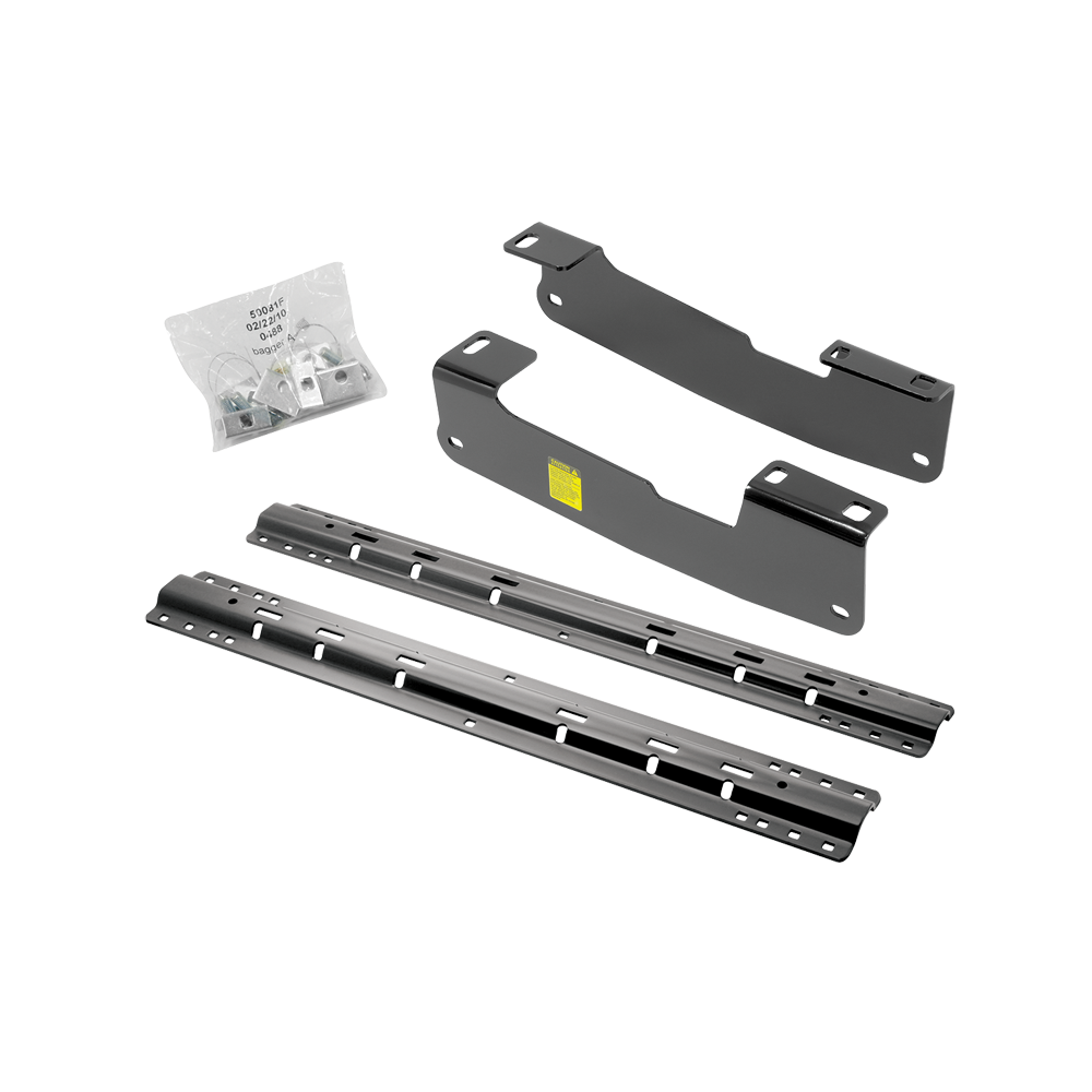 For 2004-2014 Ford F-150 Custom Industry Standard Above Bed Rail Kit (For 6-1/2' and 8 foot Bed, w/o Factory Puck System Models) By Reese For 2004-2014 Ford F-150 Custom Industry Standard Above Bed Rail Kit (For 6-1/2' and 8 foot Bed, w/o Factory Puck System Models) By Reese