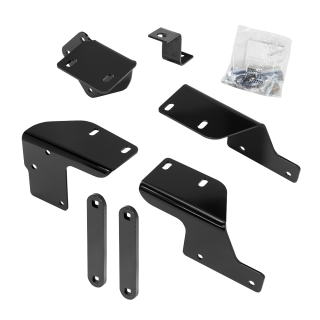 For 2007-2021 Toyota Tundra Custom Industry Standard Above Bed Rail Kit (For 5'8 or Shorter Bed (Sidewinder Required), w/o Factory Puck System Models) By Reese For 2007-2021 Toyota Tundra Custom Industry Standard Above Bed Rail Kit (For 5'8 or Shorter Bed (Sidewinder Required), w/o Factory Puck System Models) By Reese