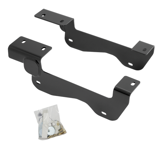 For 2015-2020 Ford F-150 Gooseneck Fifth Wheel Underbed Custom Fit Brackets For Standard Rails (For 5'8 or Shorter Bed (Sidewinder Required), Except Raptor, w/o Factory Puck System Models) By Reese For 2015-2020 Ford F-150 Gooseneck Fifth Wheel Underbed Custom Fit Brackets For Standard Rails (For 5'8 or Shorter Bed (Sidewinder Required), Except Raptor, w/o Factory Puck System Models) By Reese
