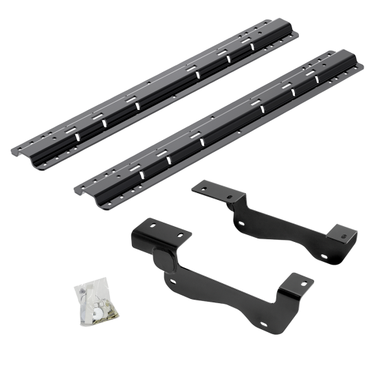 For 2015-2020 Ford F-150 Custom Industry Standard Above Bed Rail Kit (For 6-1/2' and 8 foot Bed, Except Raptor, w/o Factory Puck System Models) By Reese For 2015-2020 Ford F-150 Custom Industry Standard Above Bed Rail Kit (For 6-1/2' and 8 foot Bed, Except Raptor, w/o Factory Puck System Models) By Reese