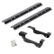 For 2015-2020 Ford F-150 Custom Industry Standard Above Bed Rail Kit (For 6-1/2' and 8 foot Bed, Except Raptor, w/o Factory Puck System Models) By Reese For 2015-2020 Ford F-150 Custom Industry Standard Above Bed Rail Kit (For 6-1/2' and 8 foot Bed, Except Raptor, w/o Factory Puck System Models) By Reese