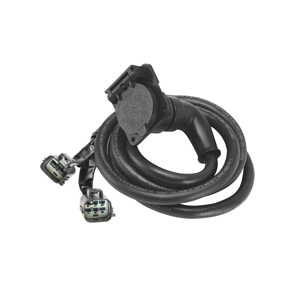 For 2011-2024 Ford F-450 Super Duty Fifth Wheel Gooseneck In-Bed 7-Way Harness (For w/Factory 7-Way Models) By Bargman For 2011-2024 Ford F-450 Super Duty Fifth Wheel Gooseneck In-Bed 7-Way Harness (For w/Factory 7-Way Models) By Bargman