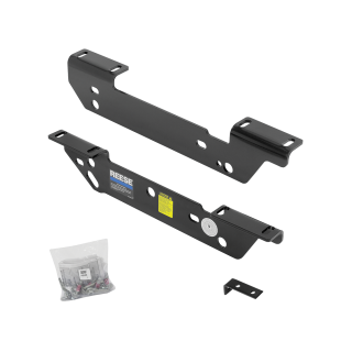 For 2011-2016 Ford F-250 Super Duty Custom Outboard Above Bed Rail Kit + 25K Pro Series Gooseneck Hitch (For 6-1/2' and 8 foot Bed, Except Cab & Chassis, w/o Factory Puck System Models) By Reese For 2011-2016 Ford F-250 Super Duty Custom Outboard Above Bed Rail Kit + 25K Pro Series Gooseneck Hitch (For 6-1/2' and 8 foot Bed, Except Cab & Chassis, w/o Factory Puck System Models) By Reese