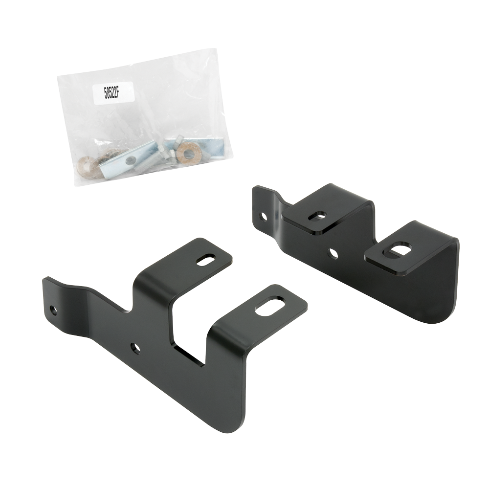 For 2014-2024 RAM 2500 Industry Standard Semi-Custom Above Bed Rail Kit + 25K Pro Series Gooseneck Hitch (For 6-1/2' and 8 foot Bed, w/o Factory Puck System Models) By Reese For 2014-2024 RAM 2500 Industry Standard Semi-Custom Above Bed Rail Kit + 25K Pro Series Gooseneck Hitch (For 6-1/2' and 8 foot Bed, w/o Factory Puck System Models) By Reese