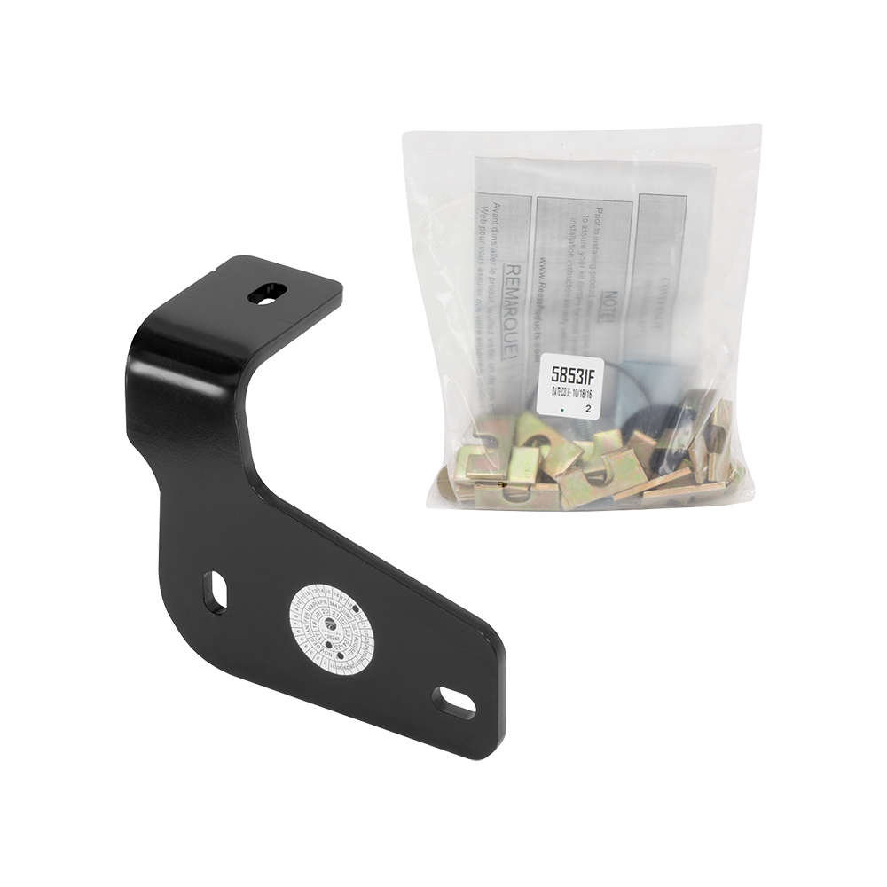 For 2015-2020 Ford F-150 Industry Standard Semi-Custom Above Bed Rail Kit (For 5'8 or Shorter Bed (Sidewinder Required), Except Raptor, w/o Factory Puck System Models) By Reese For 2015-2020 Ford F-150 Industry Standard Semi-Custom Above Bed Rail Kit (For 5'8 or Shorter Bed (Sidewinder Required), Except Raptor, w/o Factory Puck System Models) By Reese