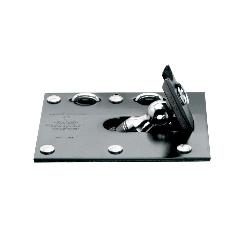 For 2015-2023 Ford F-150 Fold Down Plate Underbed Gooseneck Hitch System (Excludes: Raptor, w/o Factory Puck System Models) By Draw-Tite For 2015-2023 Ford F-150 Fold Down Plate Underbed Gooseneck Hitch System (Excludes: Raptor, w/o Factory Puck System Models) By Draw-Tite