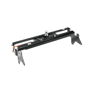 For 2001-2010 Chevrolet Silverado 2500 HD Hide-A-Goose Underbed Gooseneck Hitch System + 7-Way In-Bed Wiring + 5" Offset Gooseneck Ball (For All Styles, w/o Factory Puck System Models) By Draw-Tite For 2001-2010 Chevrolet Silverado 2500 HD Hide-A-Goose Underbed Gooseneck Hitch System + 7-Way In-Bed Wiring + 5" Offset Gooseneck Ball (For All Styles, w/o Factory Puck System Models) By Draw-Tite