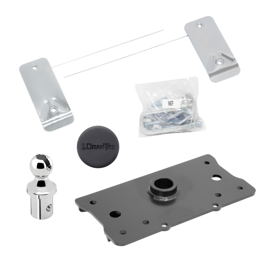 For 2014-2018 RAM 2500 Hide-A-Goose Underbed Gooseneck Hitch System (For (Gooseneck Head Does Not Require Rail Kit), w/o Factory Puck System Models) By Draw-Tite For 2014-2018 RAM 2500 Hide-A-Goose Underbed Gooseneck Hitch System (For (Gooseneck Head Does Not Require Rail Kit), w/o Factory Puck System Models) By Draw-Tite