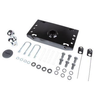 For 2019-2024 RAM 2500 Hide-A-Goose Underbed Gooseneck Hitch System (For (Gooseneck Head Does Not Require Rail Kit), w/o Factory Puck System Models) By Draw-Tite For 2019-2024 RAM 2500 Hide-A-Goose Underbed Gooseneck Hitch System (For (Gooseneck Head Does Not Require Rail Kit), w/o Factory Puck System Models) By Draw-Tite