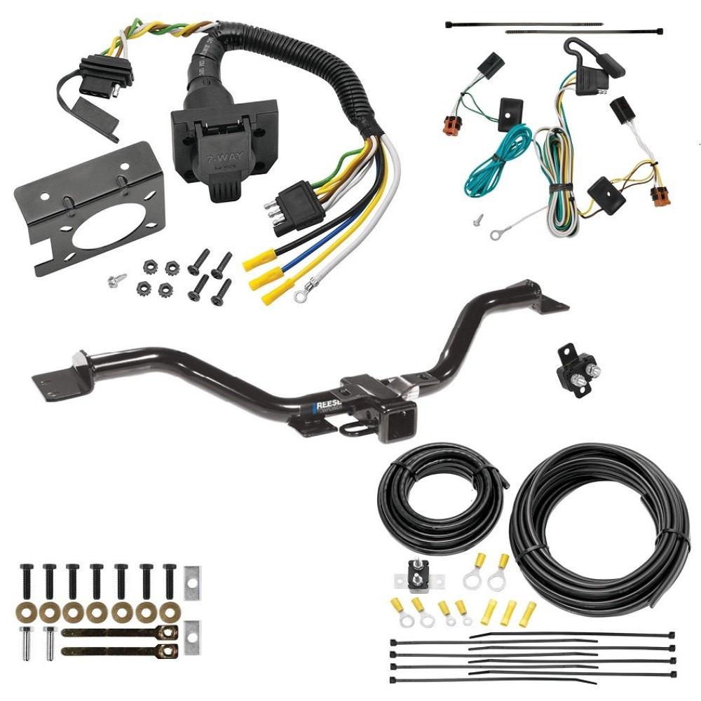 Tow Package For 19-23 Chevy Blazer 17-23 GMC Acadia 2020 Cadillac XT6 Trailer Hitch w/ Wiring 2