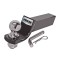 Trailer Tow Hitch For 19-24 Toyota RAV4 Hidden Removable 2" Receiver Complete Package w/ Wiring and 2" Ball