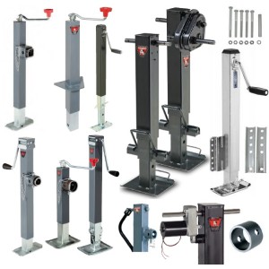 Bulldog Electric & Gooseneck Trailer Jacks - 12000 lbs | TrailerJacks.com