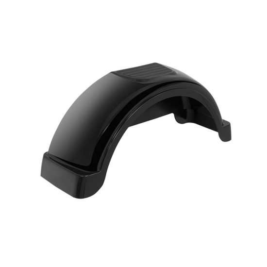 Fulton high density polyethylene trailer fenders, impact resistant, 300 lbs capacity