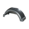 HDPE Impact Resistant Trailer Fender with Built-in Skirt High density polyethylene fender for single-axle trailers, impact and scratch proof, for 13 inch wheels.