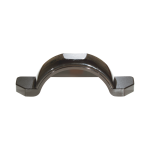 Fulton High Density Plastic Trailer Fender with Step for 14 In. Tire Fulton plastic trailer fender with step, suitable for single-axle trailers with 14-inch wheel size