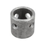 BULLDOG trailer jack weld-on male swivel mount for series 150 and 170 jacks