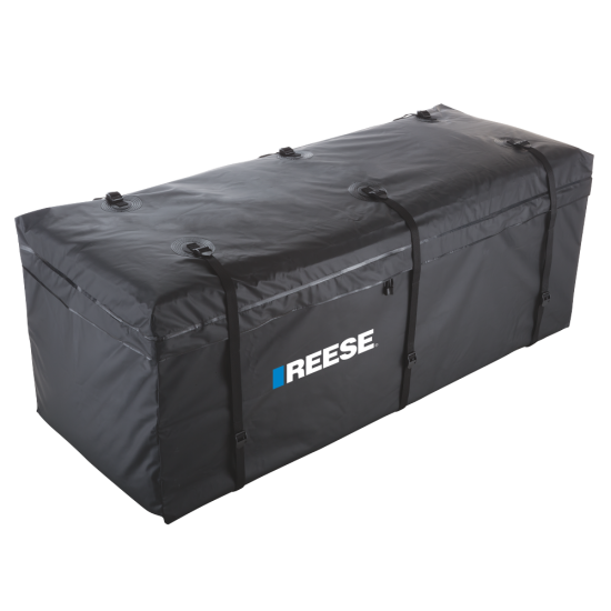 REESE Zion Hitch-mounted 20-cu ft Waterproof Cargo Bag REESE Zion black waterproof hitch-mounted cargo bag on 60x24 carrier
