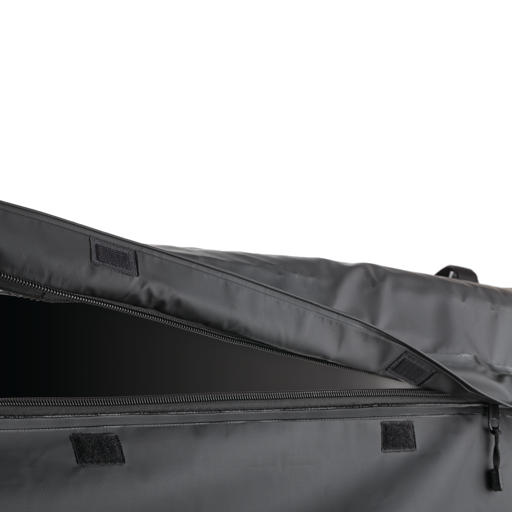REESE Zion Hitch-mounted 20-cu ft Waterproof Cargo Bag REESE Zion black waterproof hitch-mounted cargo bag on 60x24 carrier