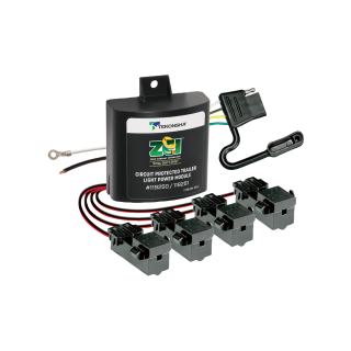 ZCI Sensor Technology Tow Vehicle Battery Connection Converter ZCI sensor connects directly to tow vehicle, isolates trailer light