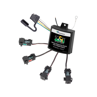 ZCI Sensor Technology Tow Vehicle Battery Connection Converter ZCI sensor connects directly to tow vehicle, isolates trailer light