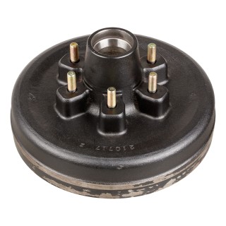Lippert Iron Brake Hub for 6000-lb Axles with 6 on 5.5 Bolt Pattern Lippert brake hub for 6000-lb axles, made of durable iron with 6 on 5.5 bolt pattern
