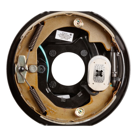 Lippert Left Hand 10 x 2.25 Inch Electric Brake Assembly Lippert replacement electric brake assembly for RVs, left hand, 10 x 2.25 inches